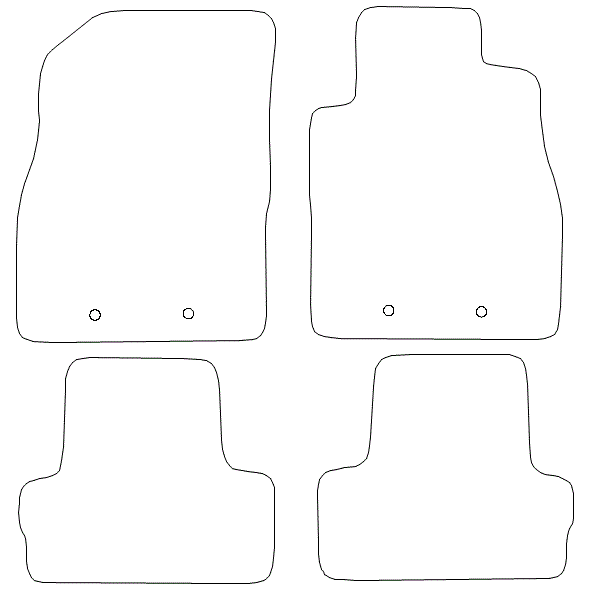 To fit Vauxhall Ampera Car Mats 2011 - 2015 & Heel Pad (B) - Picture 5 of 16